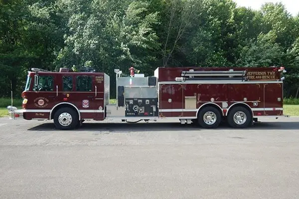 Jefferson Township fire truck